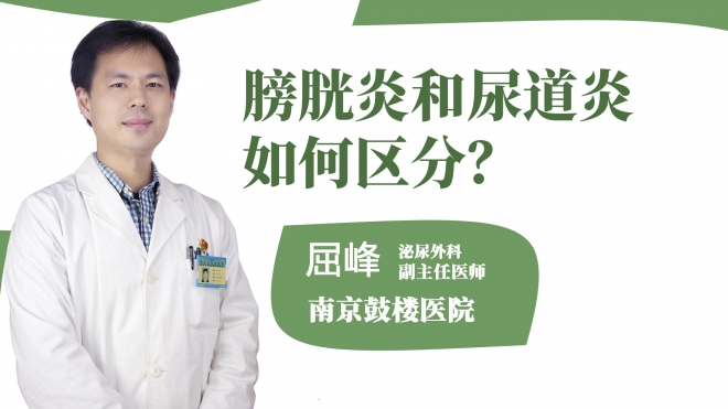 膀胱炎和尿道炎如何區分？